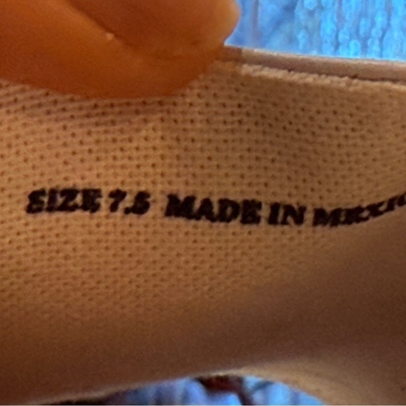 Women’s DOLCE VITA Dorado white leather wooden clog sandals- Size 7.5 - Picture 9 of 10